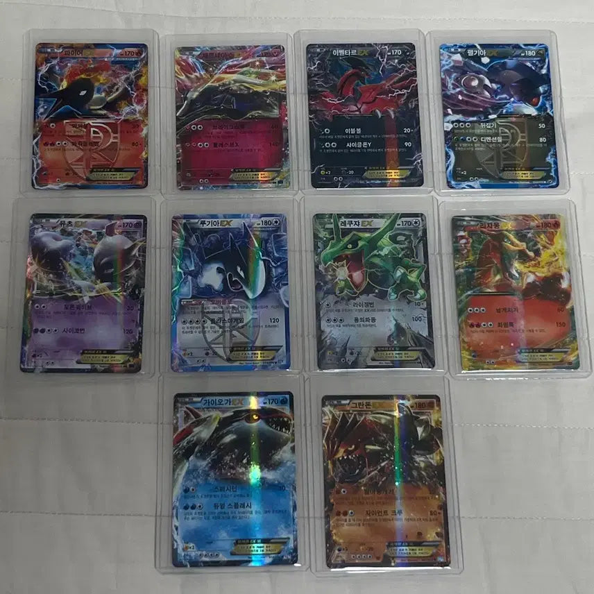[BUNJANG] Pokemon Card Set - Excellent Condition / 포켓몬카드 EX Xy Bw