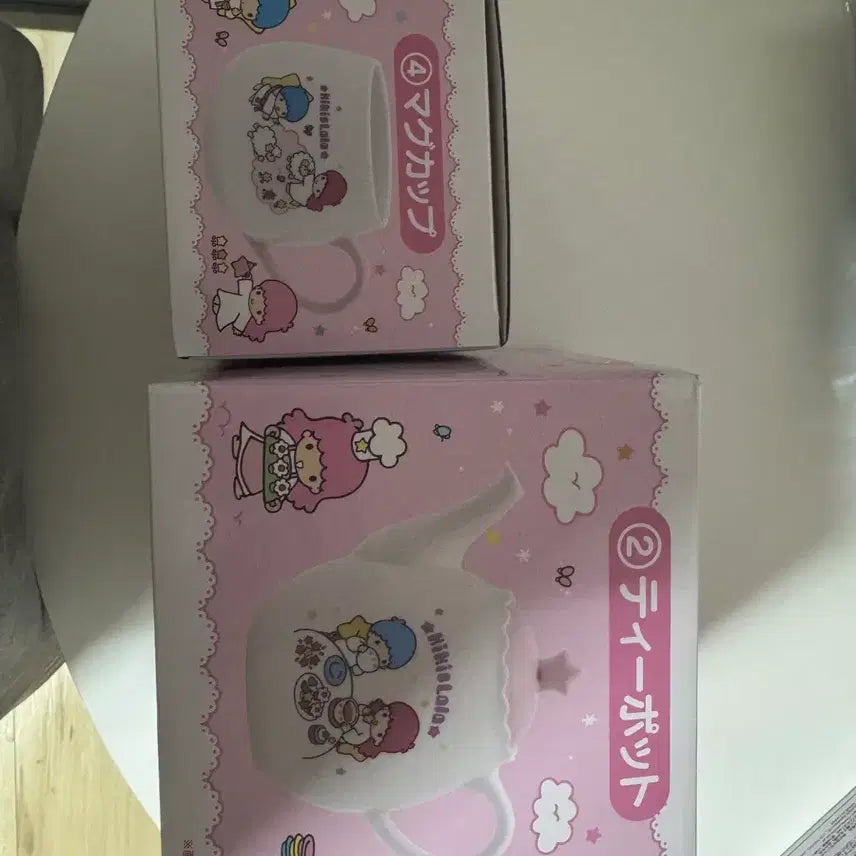 [BUNJANG] Little Twin Stars Teapot and Mug Set / 리틀트윈스타 티팟 머그컵 세트