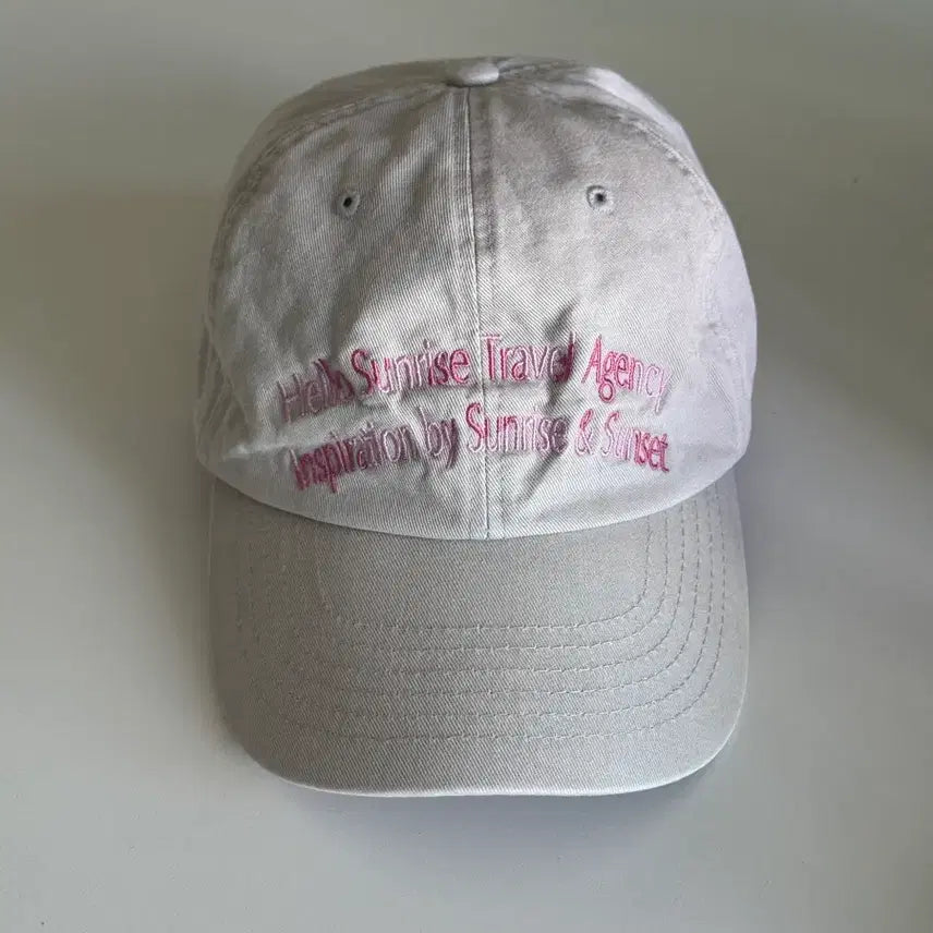 [BUNJANG] Hello Sunrise Ball Cap Hat / 헬로 선라이즈 볼캡 모자