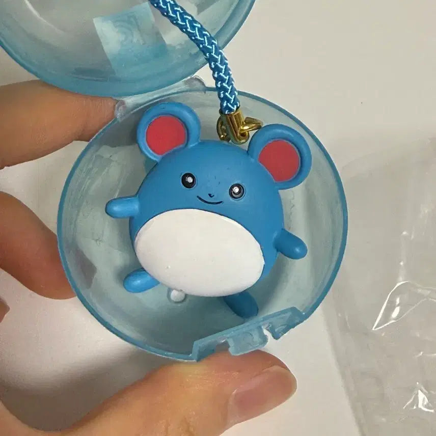 [BUNJANG] Pokemon Marill Gacha Keyring / 포켓몬 마릴 가챠 키링