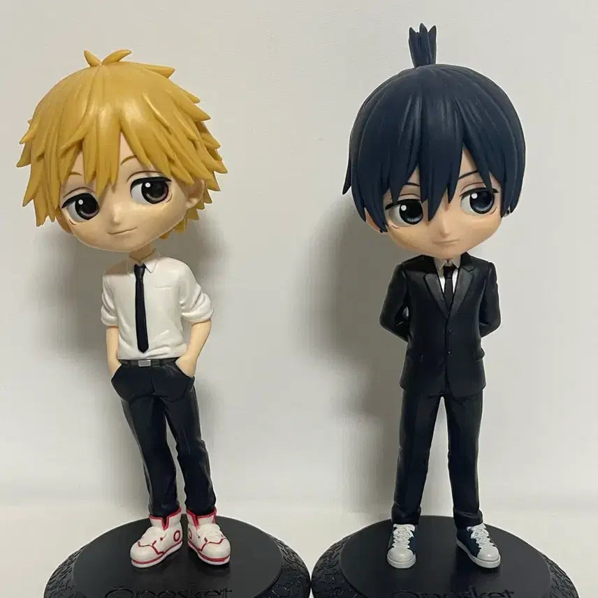 [BUNJANG] Chainsaw Man Denji/Aki Q Posket Figure Bundle Set / 체인소맨 덴지/아키 큐포스켓 피규어 일괄