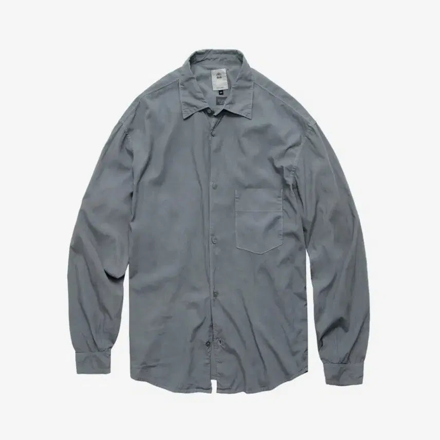 [BUNJANG] Poler Tenco Shirt Blue-Gray Size 4 / 폴리테루 텐코 셔츠 블루그레이002 4사이즈