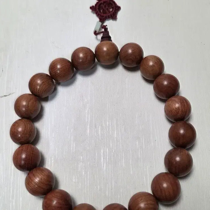 [BUNJANG] High-Quality Boxwood Prayer Beads (20mm) / 최고급 회양목 염주 20mm