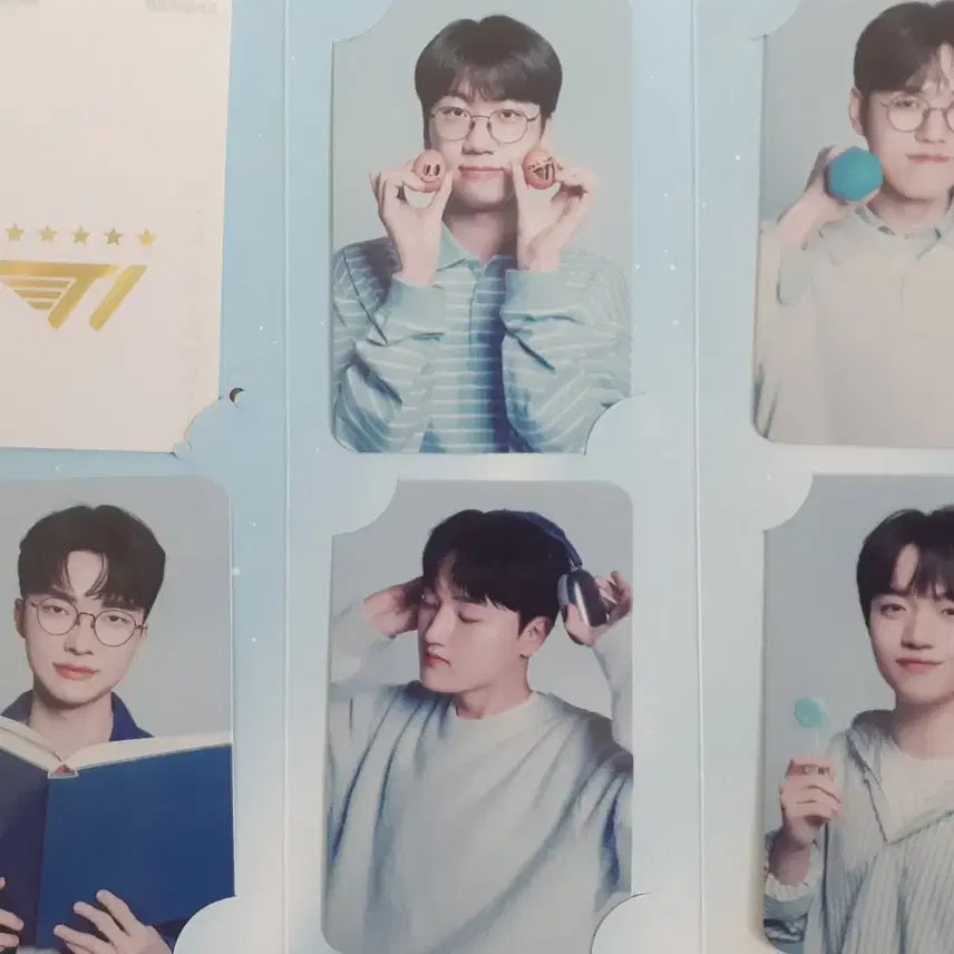 [BUNJANG] Our Bank White Card Photocard Full Set / T1 우리은행 포토카드 풀세트+소장용 화이트카드