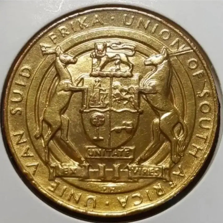 [BUNJANG] British South Africa 1935 George V &amp; Queen Mary Silver Jubilee Medal Coin / 영국령 남아프리카 미사용 1935년 조지5세&amp;메리왕비 은희년 메달.주화