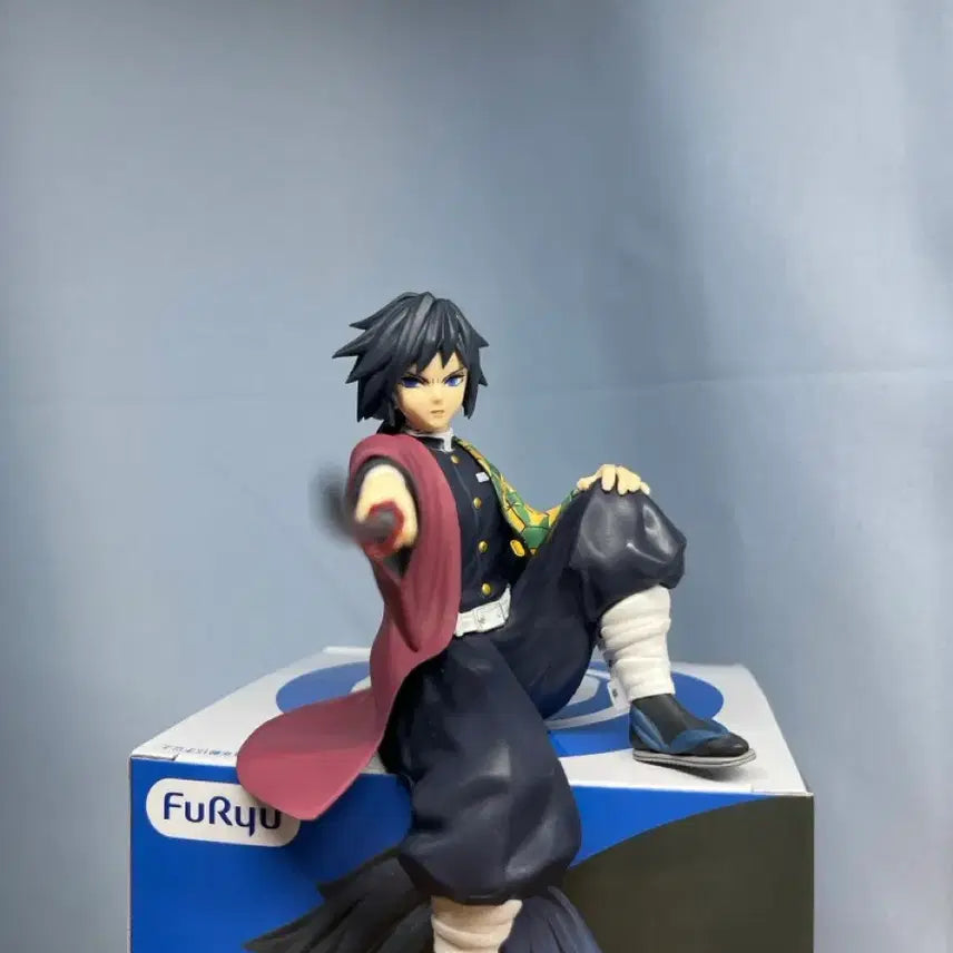 [BUNJANG] Kimetsu no Yaiba Giyu Tomioka Flue Noodle Stopper Figure / 택포 귀멸의칼날 기유 후류 누들스토퍼 피규어