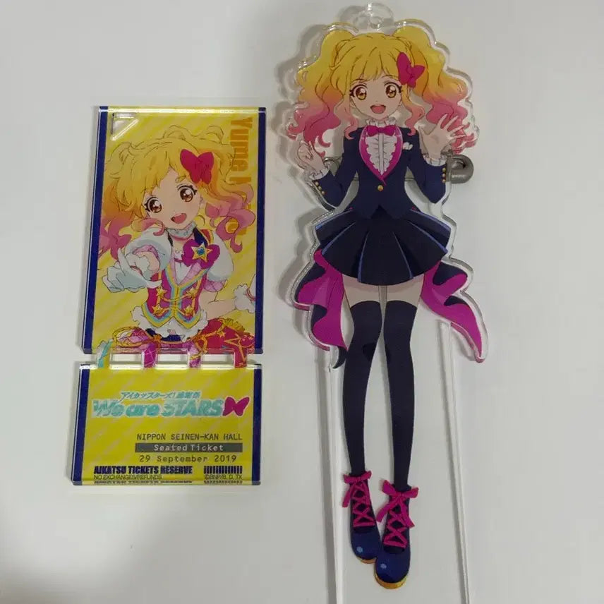 [BUNJANG] Aikatsu Stars Nijino Yume 5th Anniversary Acrylic Stand / 아이카츠 스타즈 니지노 유메 5주년 감사제 아크릴 판매 양도