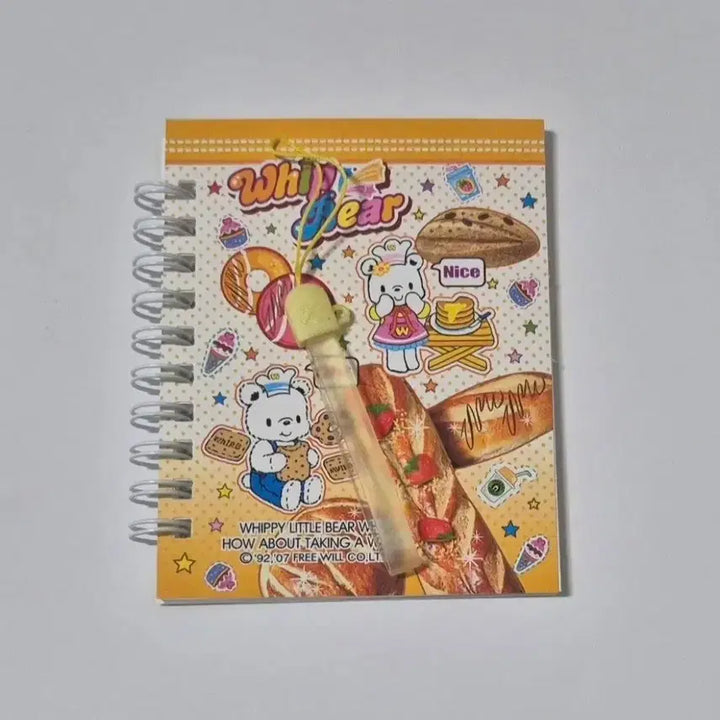 [BUNJANG] Classic Webbear Spiral Notebook / 고전 웹베어 수첩