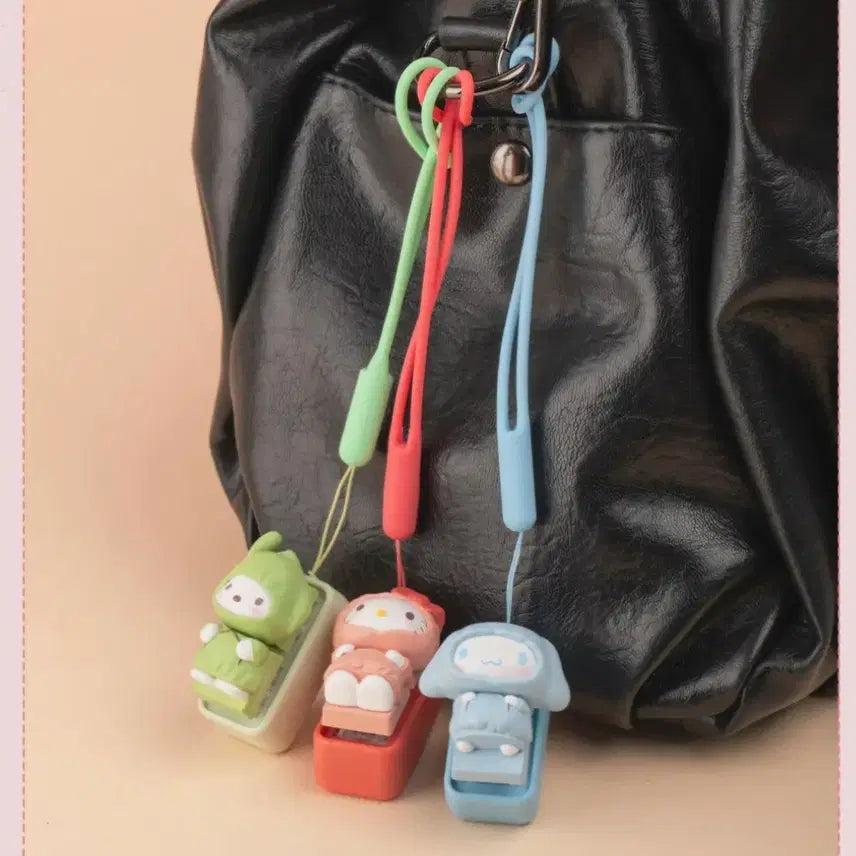 [BUNJANG] Sanrio Pochacco Keycap Keychain / 산리오 포차코 키캡 키링