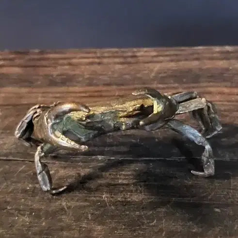 [BUNJANG] Dongbronze Bronze Crab Carved Art (Tea Accessory) / 동브론즈 게조각 작품(다도 소품)