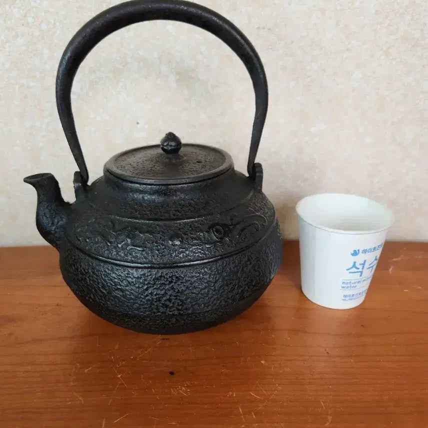 [BUNJANG] Antique Cast Iron Teapot / 옛날 무쇠 주전자