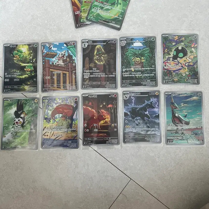 [BUNJANG] Pokemon AR Cards Bundle - Rare Illustrations, Mint Condition / 포켓몬카드 이쁜 일러 AR카드 s급 일괄 싸게판매!