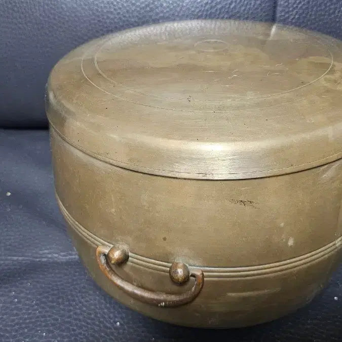 [BUNJANG] Antique Yugi Rice Pot / 골동 유기 밥통