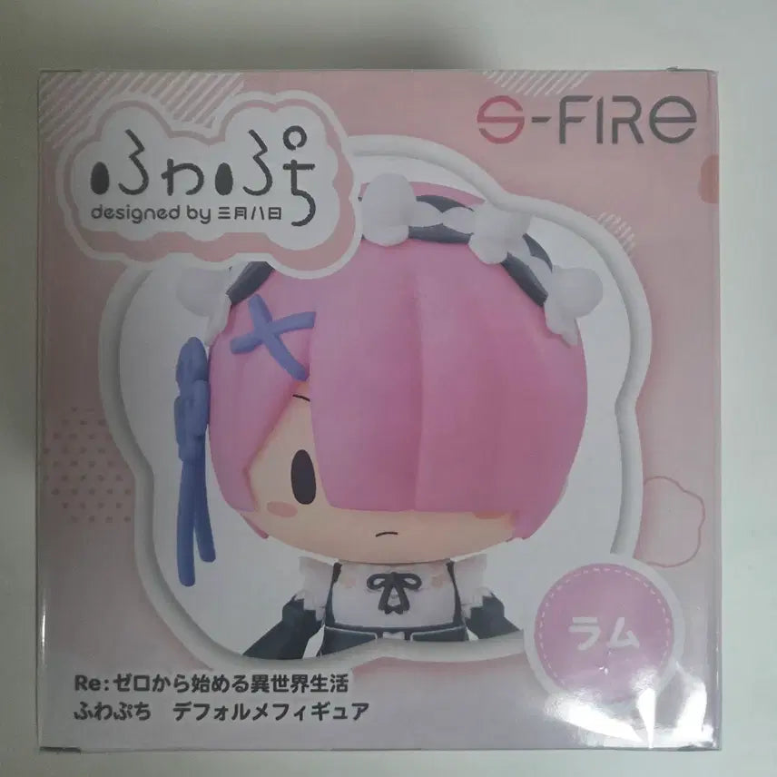 [BUNJANG] Sega Re:ZERO Fuwafuchi Deformed Rem Figure / 람 리제로 후와푸치 데포르메 세가 피규어