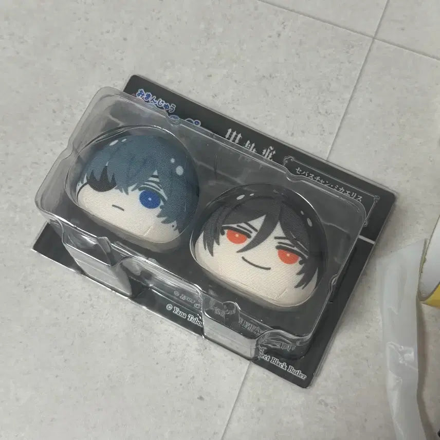 [BUNJANG] Black Butler Ciel Phantomhive Sebastian Plush Doll / 흑집사 만쥬 시엘 팬텀하이브 세바스찬 굿즈 피규어 울새 인형 누이