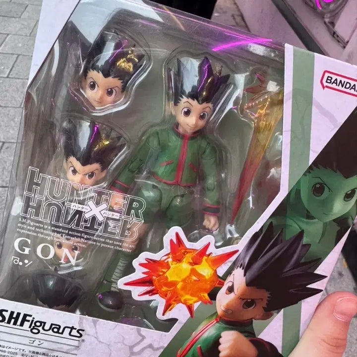 [BUNJANG] Hunter x Hunter Gon Freecss SHF Figure (Sealed) / 헌터헌터 곤 SHF 피규어 미개봉