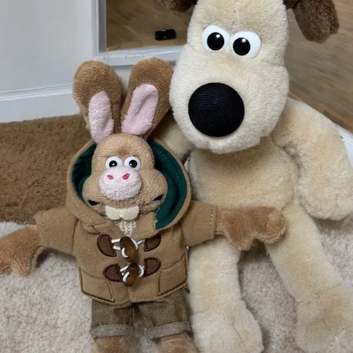 [BUNJANG] Wallace &amp; Gromit Hutch Plush Set / 월레스와 그로밋 허치 인형