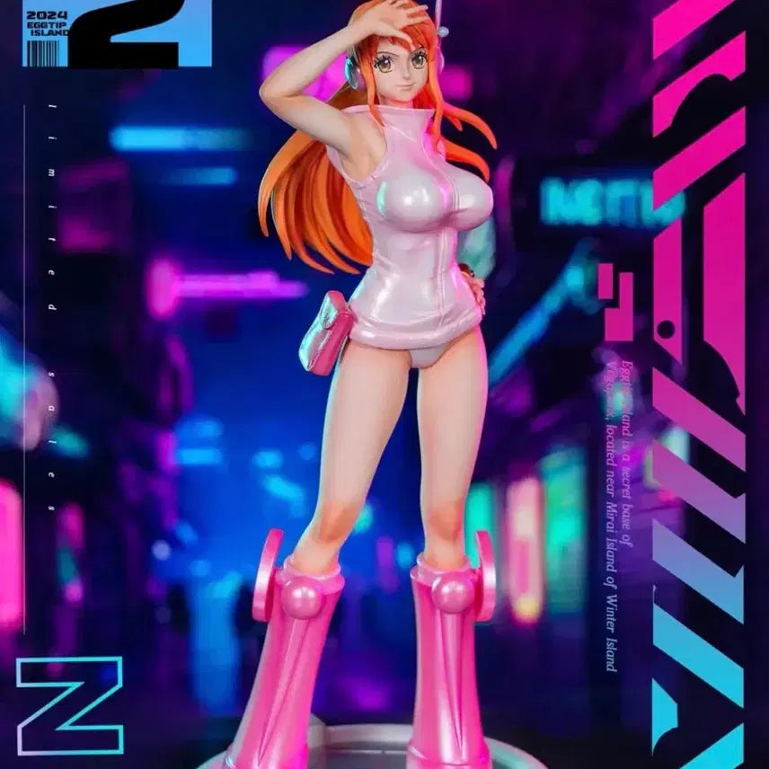 [BUNJANG] FACE Studio Egghead Nami One Piece Resin Figure 1/6 Scale / FACE studio 에그헤드 나미 원피스 레진 피규어 POP 1/6
