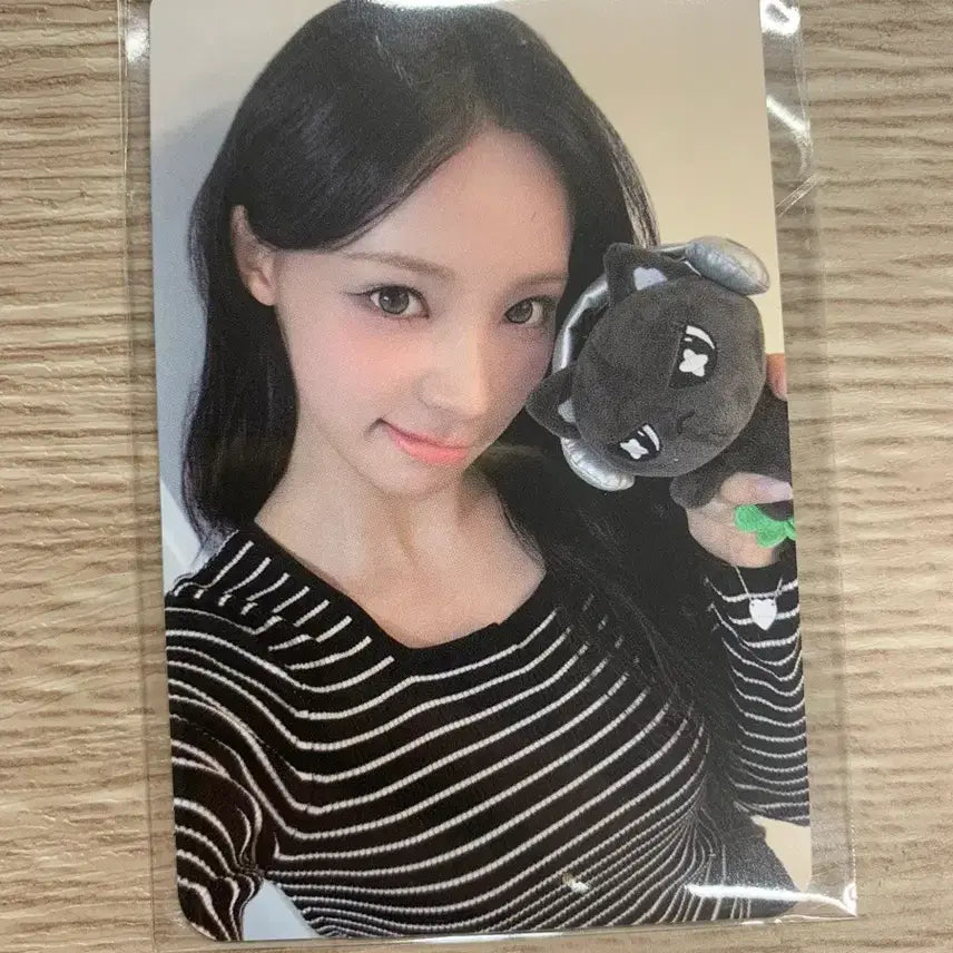 [BUNJANG] Ressene Wonyoung Doll Keychain POB Photocard / 리센느 원이 인형 키링 특전포카 2장