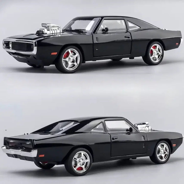 [BUNJANG] Black Dodge Charger 1:24 Scale Diecast Model Car / 다이캐스트 닷지 차저 검정색 1:24 모형카