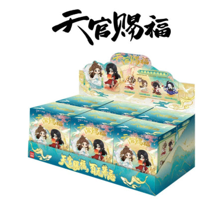 [BUNJANG] Tian Guan Ci Fu Dan Qing Feng Hua Figure Set (6 Types) / 천관사복 단청풍화 피규어 6종 세트