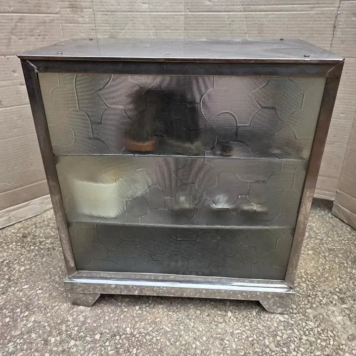 [BUNJANG] Vintage Barber Shop Cabinet / 옛날   이발소  사용하던   기구