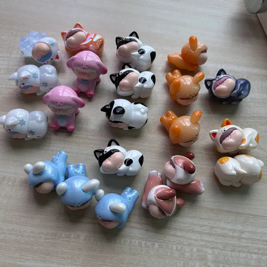 [BUNJANG] Amaryllis Dog Figure Bundle Set (Rare) / 일괄가격 정품 아마릴리스 강아지 피규어 Amlls 단종제품