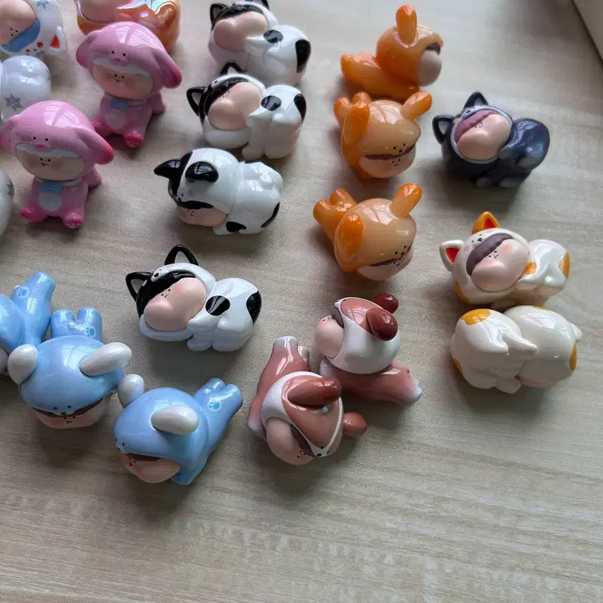 [BUNJANG] Amaryllis Dog Figure Bundle Set (Rare) / 일괄가격 정품 아마릴리스 강아지 피규어 Amlls 단종제품