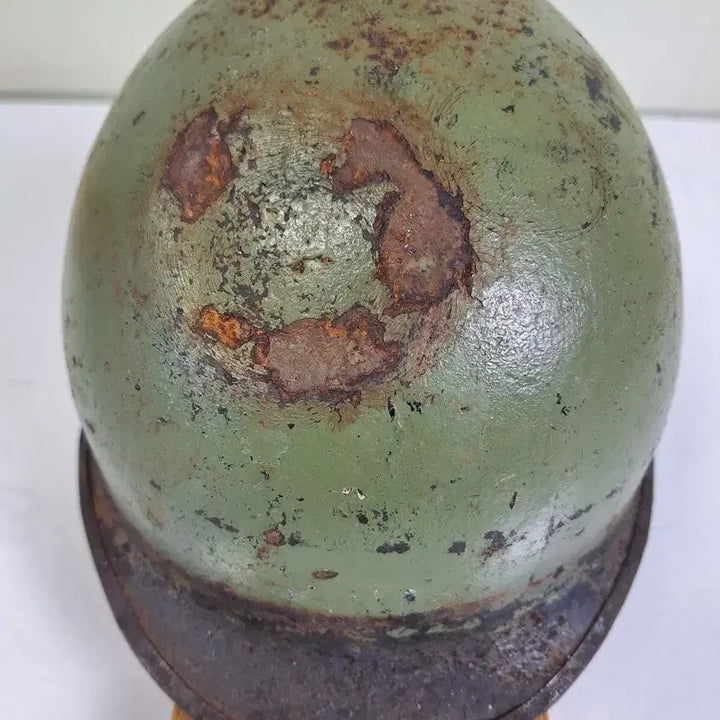 [BUNJANG] Vintage US Army Cast Iron Helmet / 근대사 수집 자료 옛날 무쇠 미육군 빈티지 철모 5