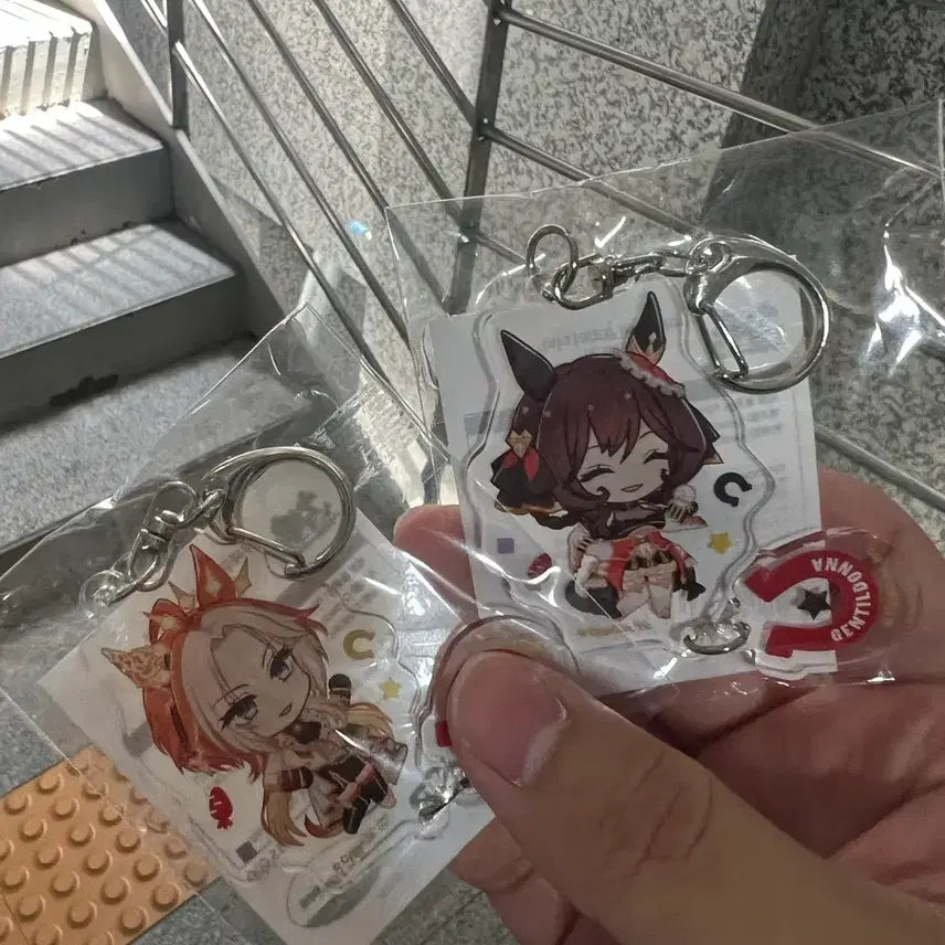 [BUNJANG] Uma Musume Popup Keyring / 우마무스메 팝업 키링