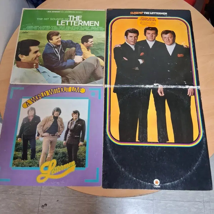 [BUNJANG] The Lettermen Original Old Pop LP Bundle Set (6 Records) / 6장 일괄 오리지널 올드팝 레터맨 LP 할인