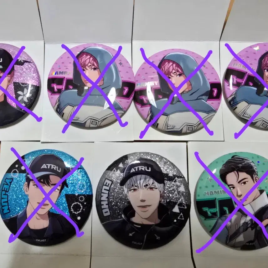 [BUNJANG] PLAVE Kalpa 2 MD Can Badge Eunho / 플레이브 칼파투 엠디 캔뱃지 원가양도