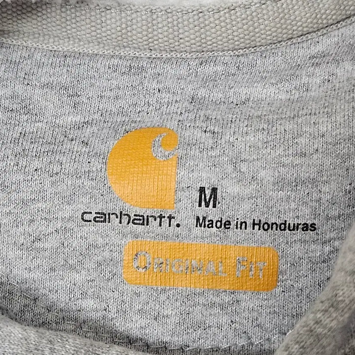[BUNJANG] Carhartt Fleece Hoodie Grey / [m] 칼하트 기모 후드티 그레이