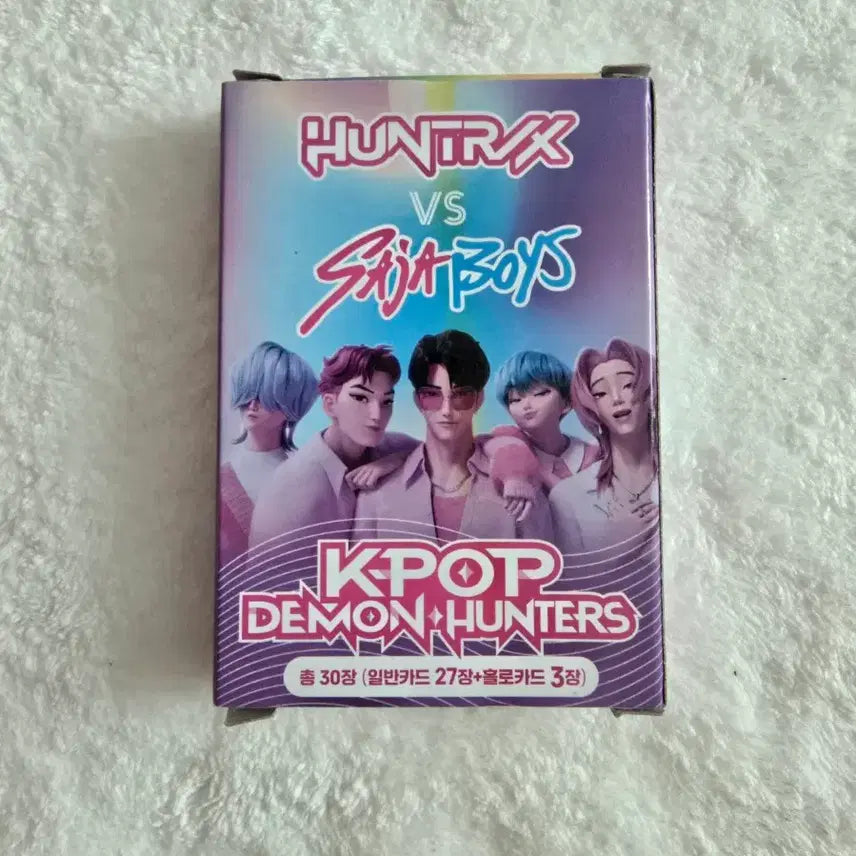 [BUNJANG] Demon Hunters K-Pop Cards 30 pcs (27 Normal + 3 Holographic) / 케이팝 데몬 헌터스 카드 30장 (일반 27장 + 홀로 3장)
