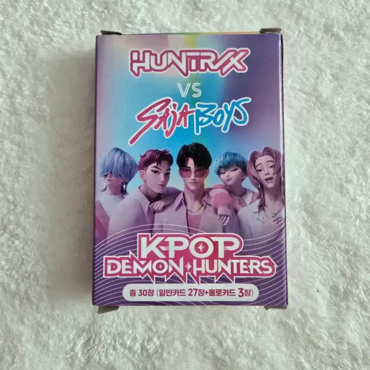 [BUNJANG] Demon Hunters K-Pop Cards 30 pcs (27 Normal + 3 Holographic) / 케이팝 데몬 헌터스 카드 30장 (일반 27장 + 홀로 3장)
