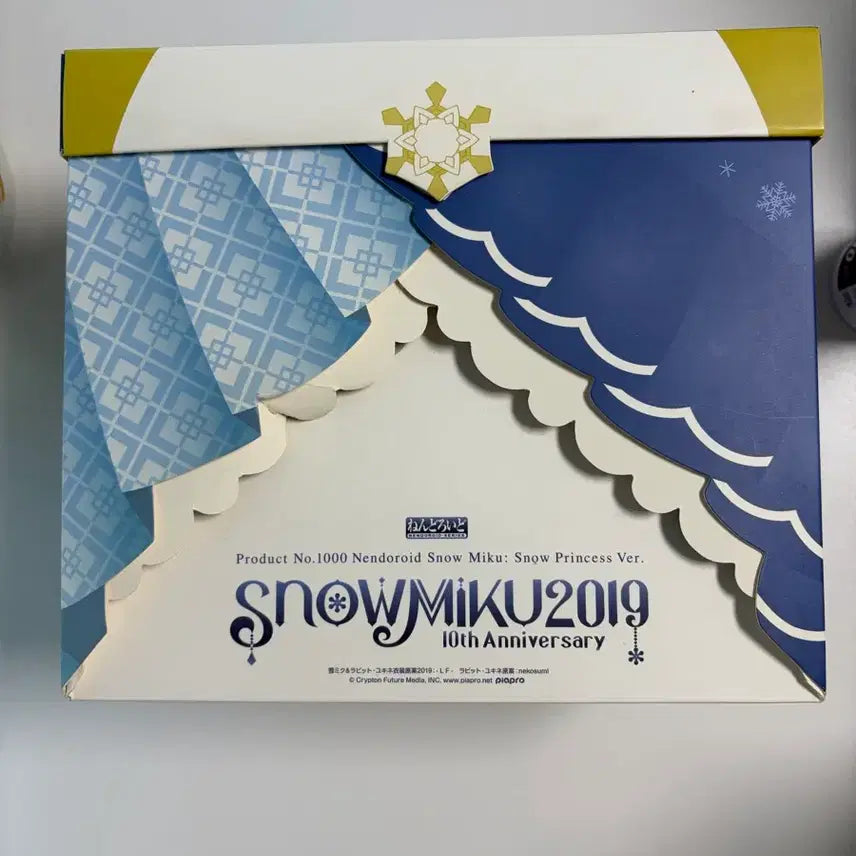 [BUNJANG] Good Smile Company Nendoroid 2019 Snow Miku 10th Anniversary Limited Edition Figure / 굿스마일컴퍼니 넨도로이드 2019 스노우미쿠 10주년 기념 한정