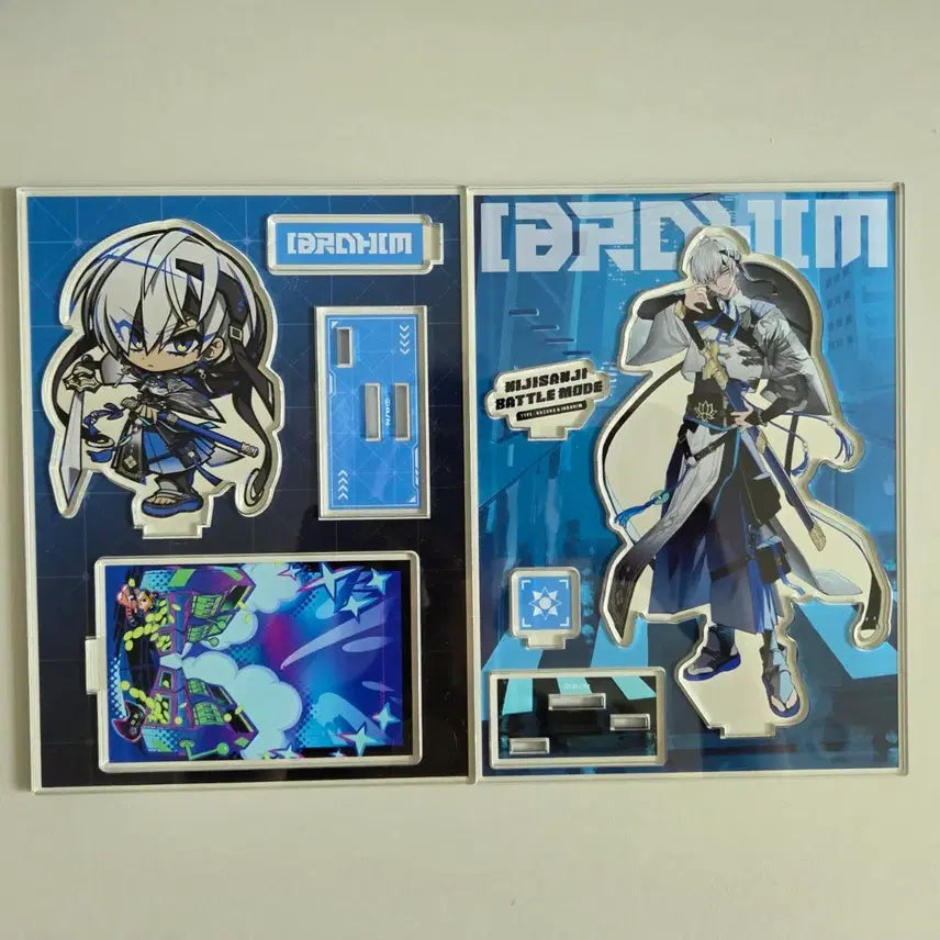 [BUNJANG] NIJISANJI Ibrahim "Battle Mode" Acrylic Set / 니지산지 이브라힘 배틀모드 아크릴 일괄