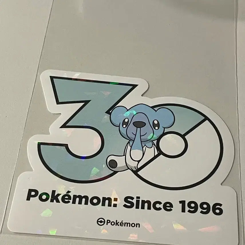 [BUNJANG] Pokemon 30th Anniversary Kogomi Sticker / 포켓몬 코고미 30주년 스티커