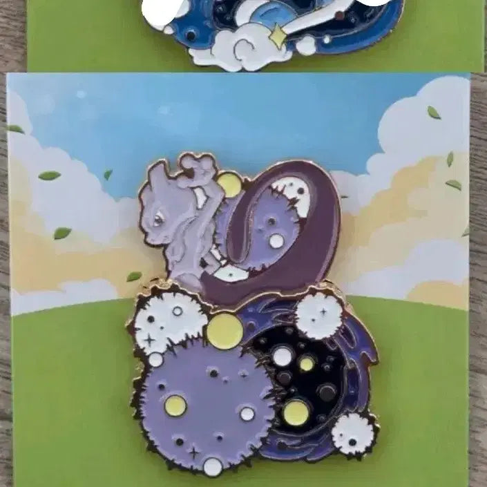 [BUNJANG] Isaac Toast Pokémon Badges Lugia &amp; Mewtwo / 이삭토스트 포켓몬 뱃지 뮤츠