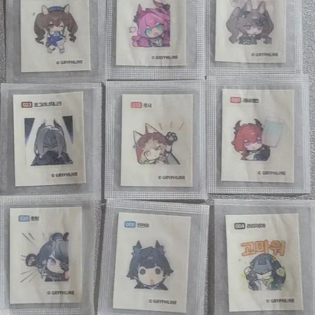 [BUNJANG] Arknights Endfield GS25 Collaboration Tteobibiseal 15 Pieces Bundle Set (Sealed) / [명일방주 엔드필드] GS25 콜라보  띠부띠부씰 15장 미개봉 일괄 팝니다