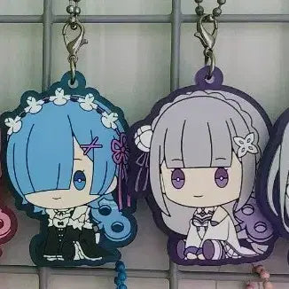 [BUNJANG] Re:Zero Season 3 Clockwork Rubber Strap Emilia Ram Rem Beatrice Sirius Regulus Bundle Set / 리제로 3기 네지마키 태엽 러버스트랩 에밀리아 렘 람 베아트리스 일괄