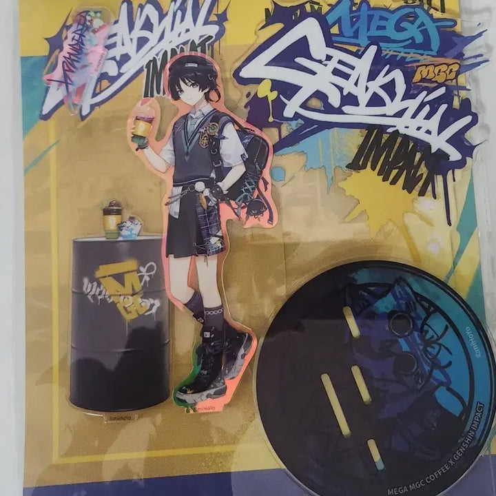 [BUNJANG] Megacoffee Collaboration Wanderer Acrylic Stand / 메가커피 콜라보 방랑자 아크릴 스탠드