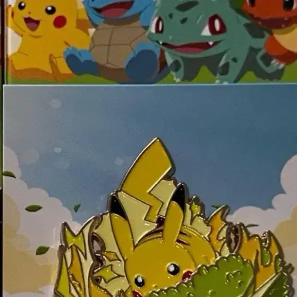 [BUNJANG] Pokemon Pikachu Metal Badge / 포켓몬스터 피카츄 메탈 뱃지