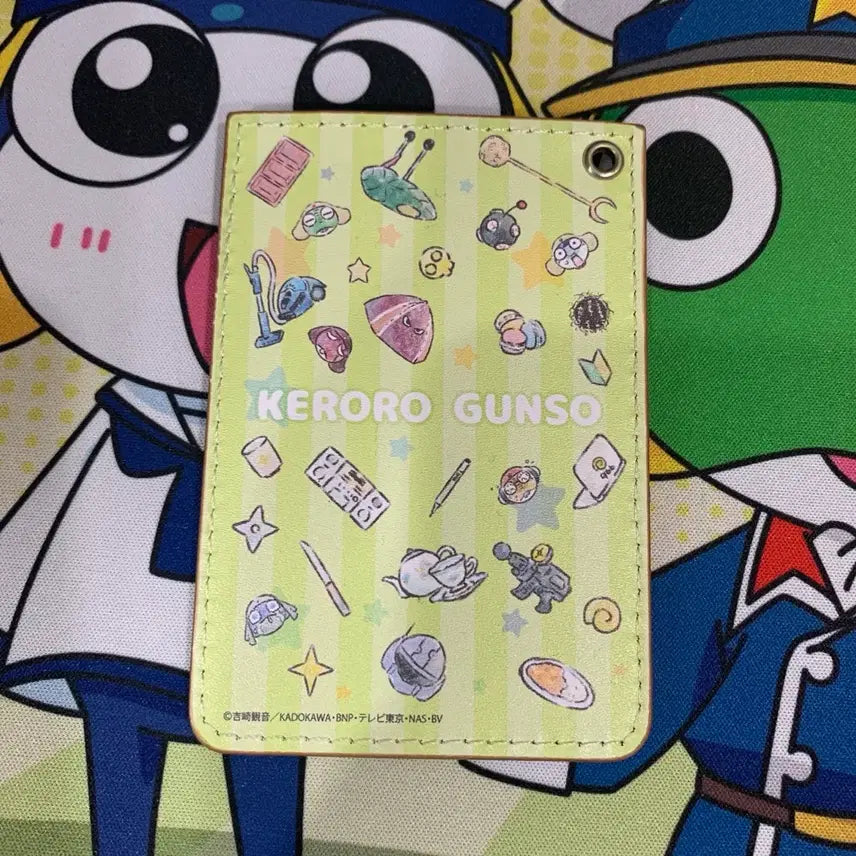 [BUNJANG] Sgt. Frog Keroro Card Wallet Case / 희귀 급처))개구리중사 케로로 카드 지갑 케이스 판매