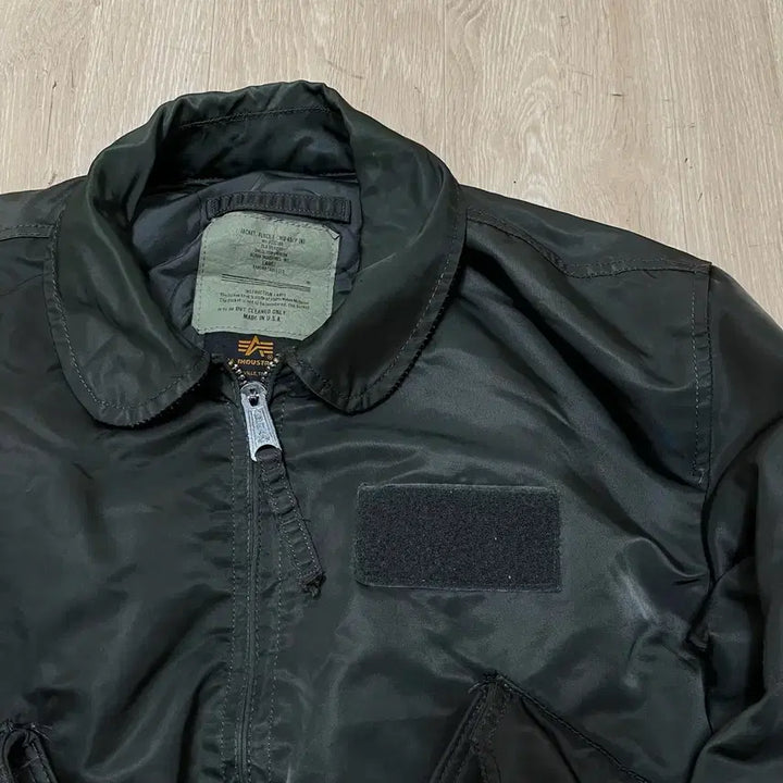 [BUNJANG] Alpha Industries MA-1 Bomber Jacket (L/100) / 알파인더스트리 USA 봄버 MA-1 카라 항공점퍼 L/100