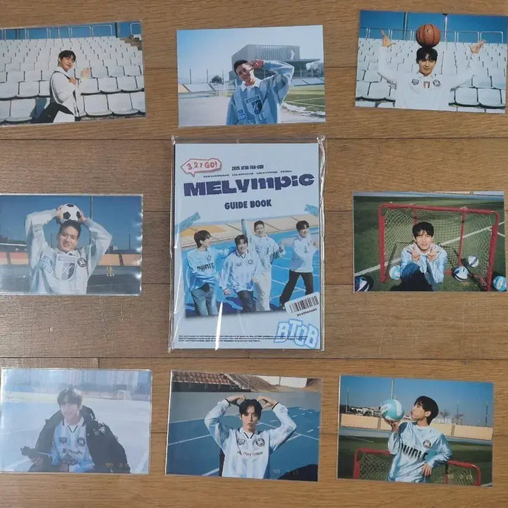 [BUNJANG] BTOB Mel림픽 Guidebook Postcard Bundle Set / 비투비 콘서트 멜림픽 가이드북 엽서 일괄 판매