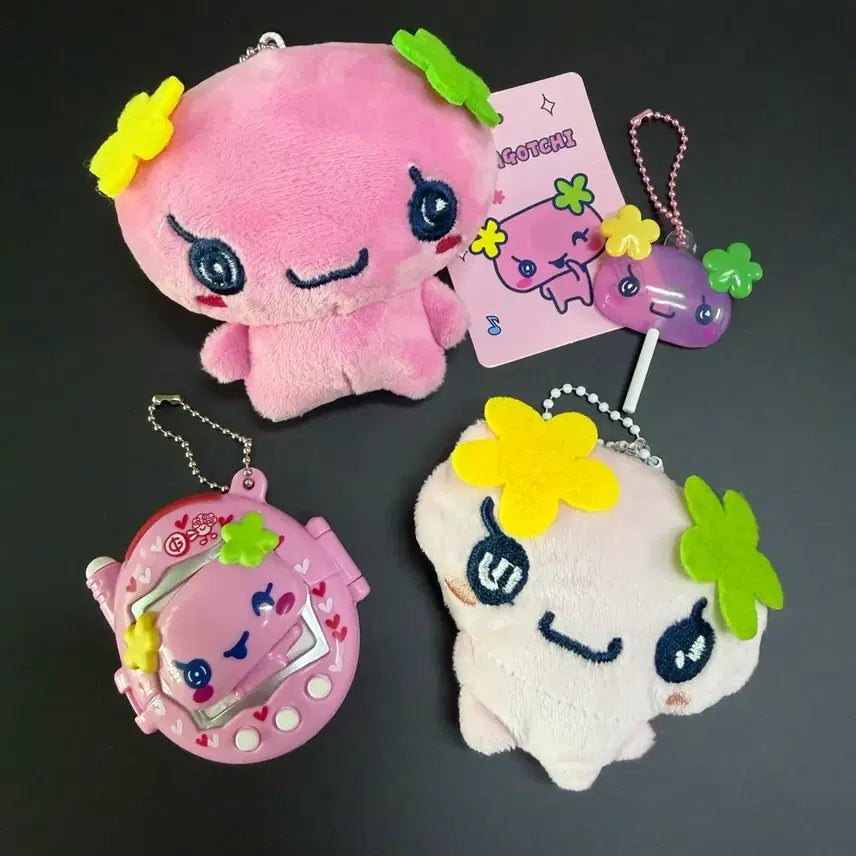 [BUNJANG] Tamagotchi Flowerchi Goods Set / 다마고치 플라워치 굿즈 세트
