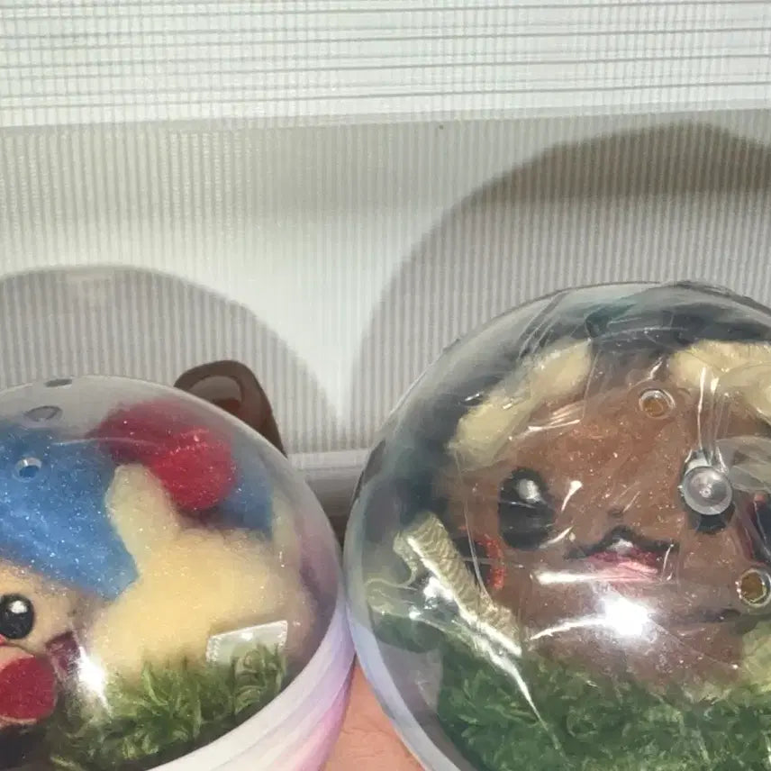 [BUNJANG] Pokemon 30th Anniversary Ditto Playground Hairpin Gacha Plush (Miney, Dedenne) / 포켓몬스터 30주년 메타몽 놀이터 헤어핀 가챠 플러시 마이농 데덴네