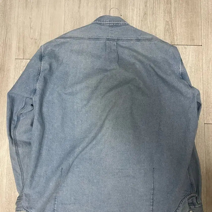 [BUNJANG] Heritage Floss Denim Shirt - Size L / 헤리티지플로스 데님셔츠 L사이즈