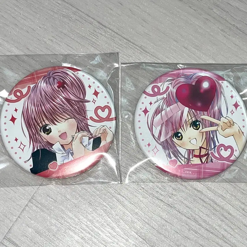 [BUNJANG] Carat Carat Change (Shugo Chara!) Ami Can Badge Bundle Set / [일괄] 캐릭캐릭체인지 캐캐체 아무 캔뱃지